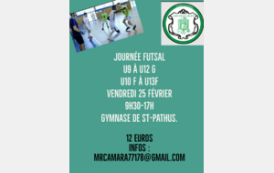 Journée Futsal 25 février 2022